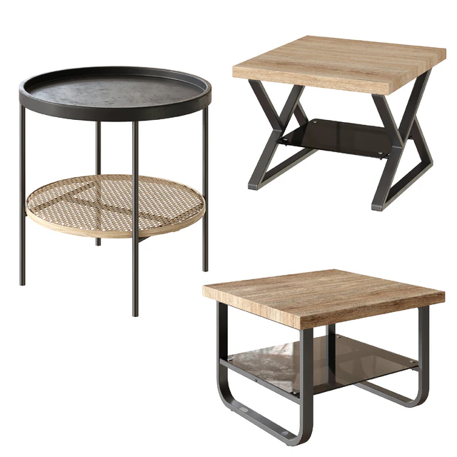 Coffee table Espinoza Kwadrat, Xena Kwadrat, KAMPA from Angstrem. Coffee table set by Angstrem — Descargar