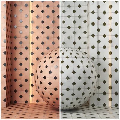 4k 13color Equipe kasbah ceramics Set 01-(Seamless,pbr) — Вид 5