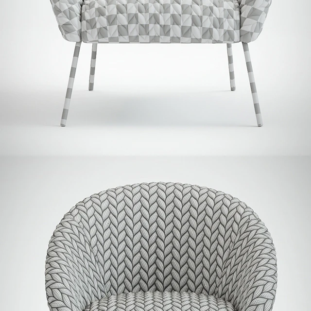 Quilted Hillside Accent Chair — Скачать