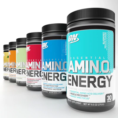 Amino Energi supplement bottle — Ver 4