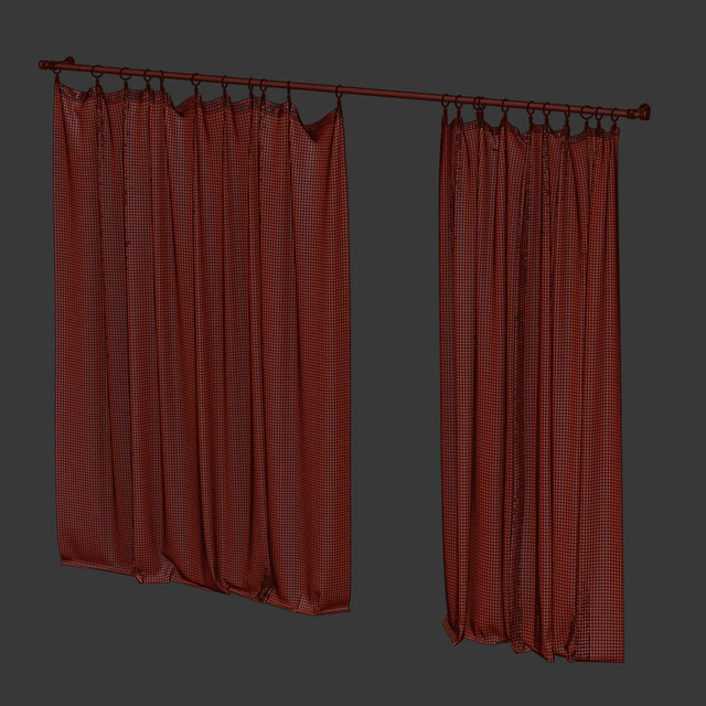 Curtains on clothespins — Descargar