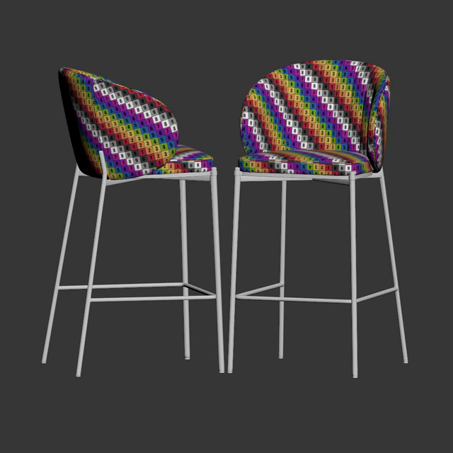 Bar stool Cruz Shell — Скачать