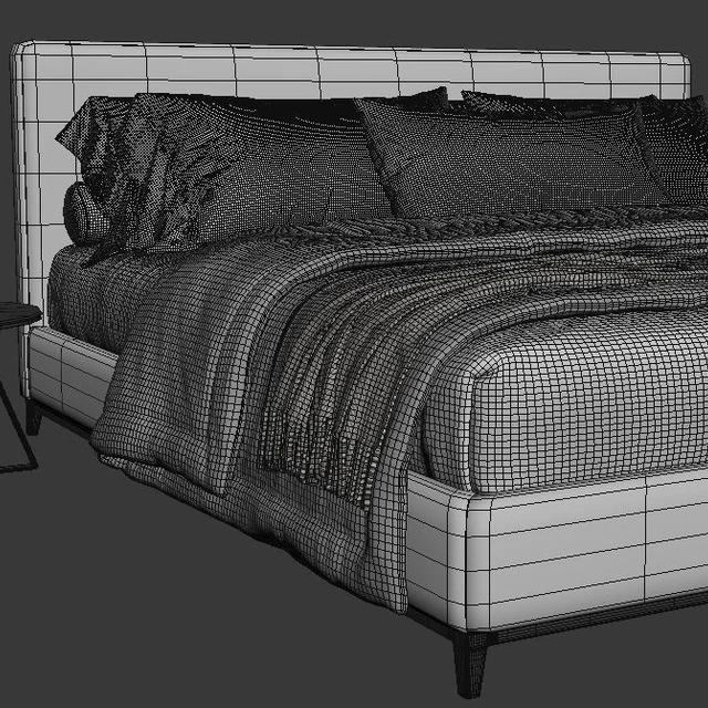 Minotti Andersen Bed — Download