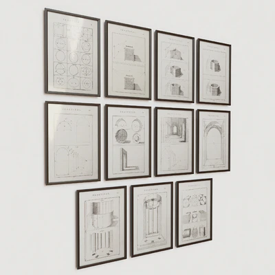 RH The practice of perspective 18c. etches — Вид 3