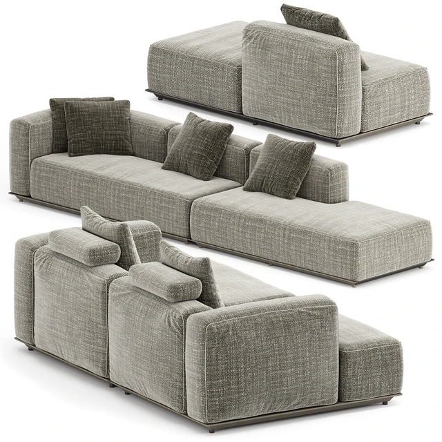 HYBRID OUTDOOR SOFA SET3 by B&B ITALIA — Скачать