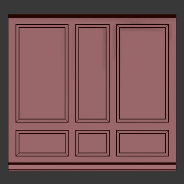 Стеновая панель - гипсовая лепнина — Скачать