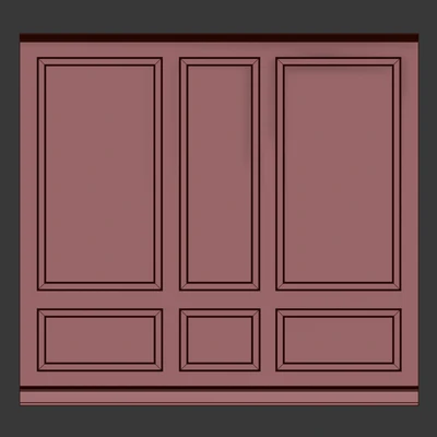 Стеновая панель - гипсовая лепнина — Вид 5