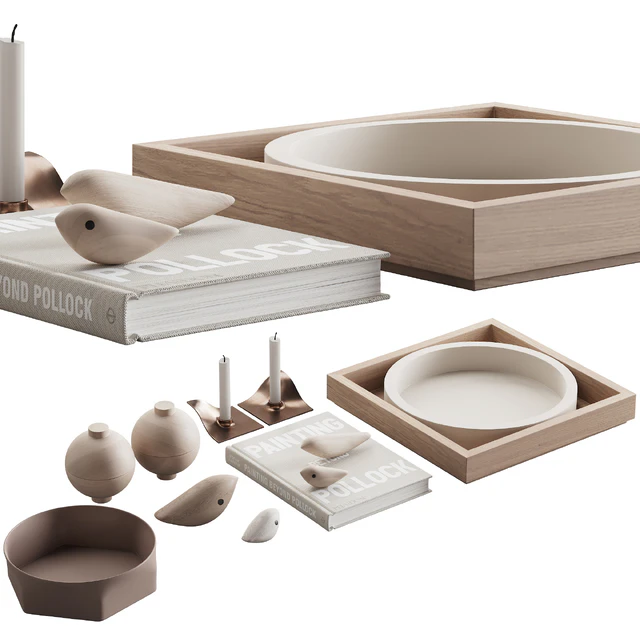 077 Living decor set NEUTRAL BIRDS 00 — Descargar