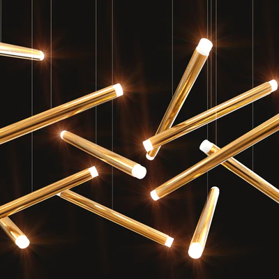 Dutti D0068 Gold Chandelier — Ver 2