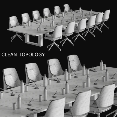 conference table 04 — Вид 4