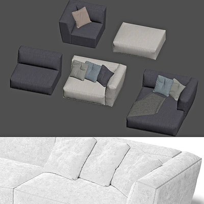 ELLIOT VERZELLONI SOFA — Вид 3