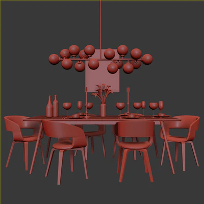 Dinning Set 24 — Ver 3