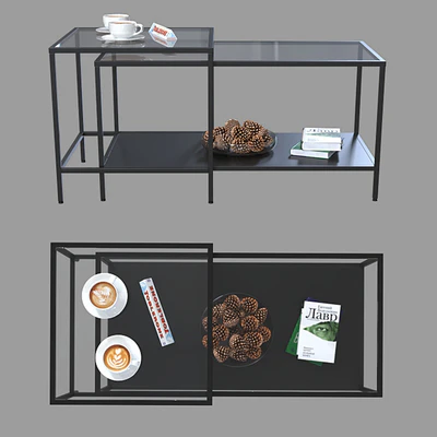 A set of tables IKEA Vitsё. — Ver 3