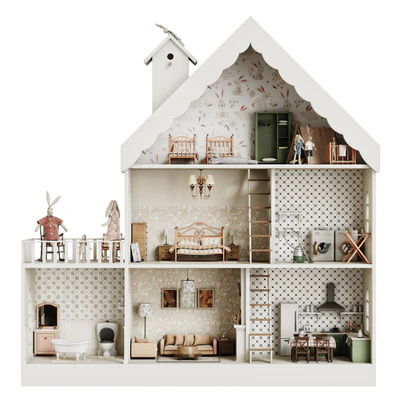 Dollhouse with toys — Ver 5