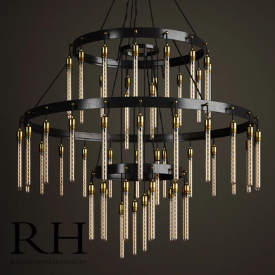 Restoration Hardware AXIS 3-TIER CHANDELIER 60 " — Ver 1