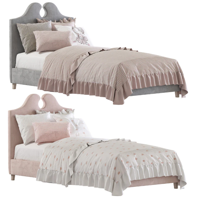 Bed Moira Modern Bed 2 — Descargar