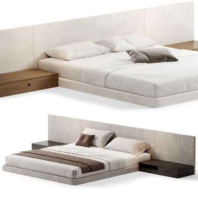 PALISSANDRE Modern Bed, Double bed 01 — Вид 6