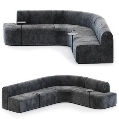 ARTIKO Sectional modular fabric sofa AT 16 by MDD — Ver 5