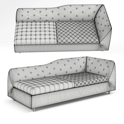 Bonaldo Sinua sofa Angolare 210 alto basso — Вид 2