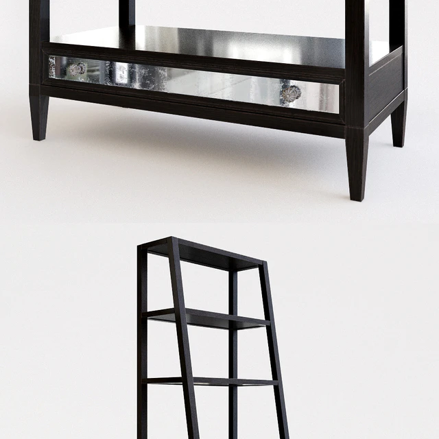 Bernhardt Sutton House Bookcase and Chest — Descargar
