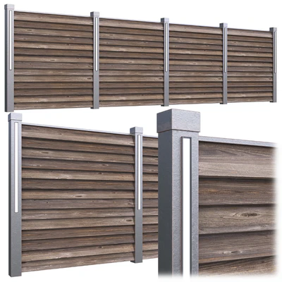 Wooden fence — Ver 1