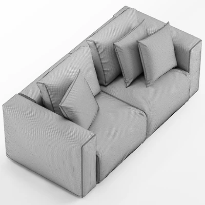 Zanotta Gamma Sofa 2 seats — Ver 4