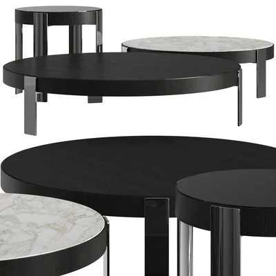 Minotti Mattia Round Coffee Tables — Вид 1