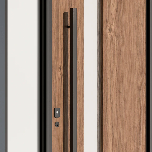 Wooden Front Door - Set 61 — Descargar