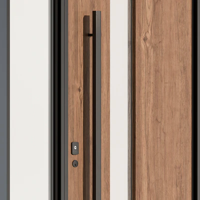Wooden Front Door - Set 61 — Ver 3