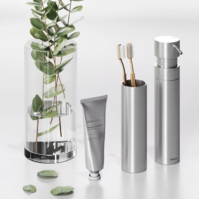 Minimalistic bathroom accessories — Скачать