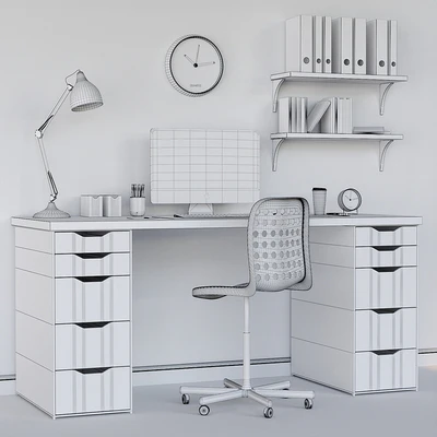 ikea office workplace 1 — Вид 3