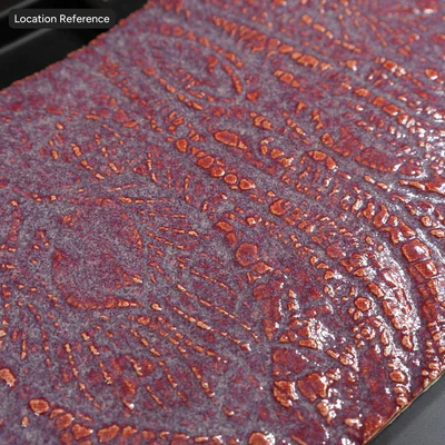 crawling glazed ceramic pottery texture white — Ver 6