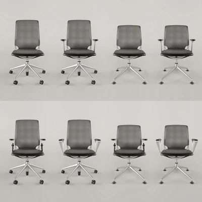 Vitra Meda Chair &amp; Meda Conference — Ver 3