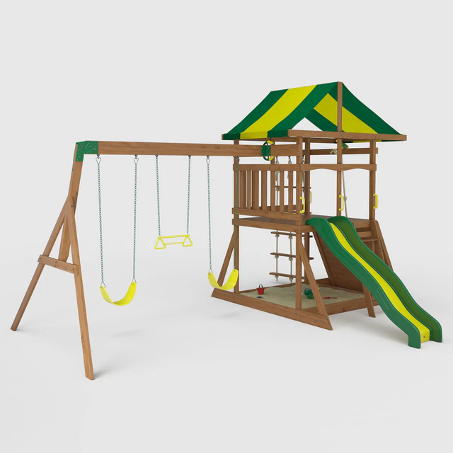 Mount McKinley Wooden Swing Set — Скачать