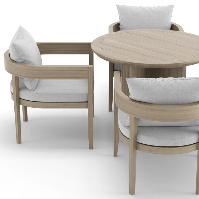 RH Outdoor Baimain round table-chair — Descargar