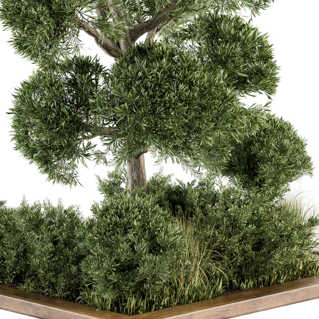 Garden set Tree and Bush - Garden Set 16 — Descargar
