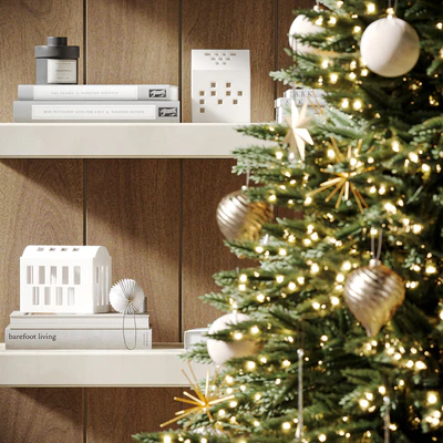 Christmas tree with fireplace 5 — Ver 6