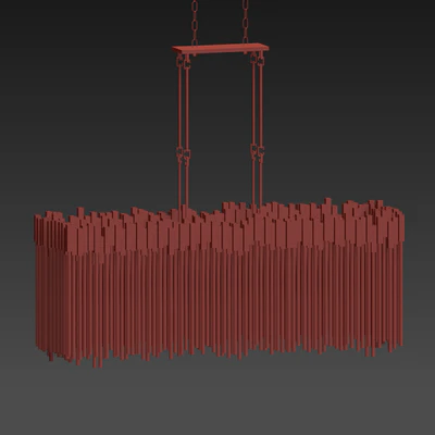 Varaluz Matrix Light Wide Linear Chandelier — Вид 2