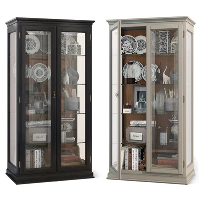 Cabinet / showcase with glass Showcase Domeniche Tosato — Ver 1