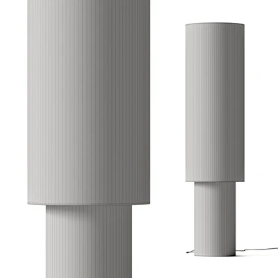 H&M Fabric and Metal Floor Lamp — Ver 4