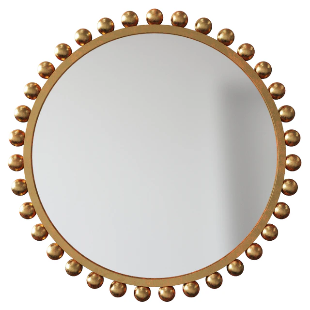 Uttermost Cyra Matte Wide Round Wall Mirror — Descargar