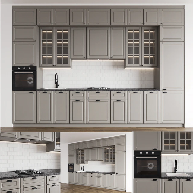 Modern kitchen IKEA BODBYN — Descargar
