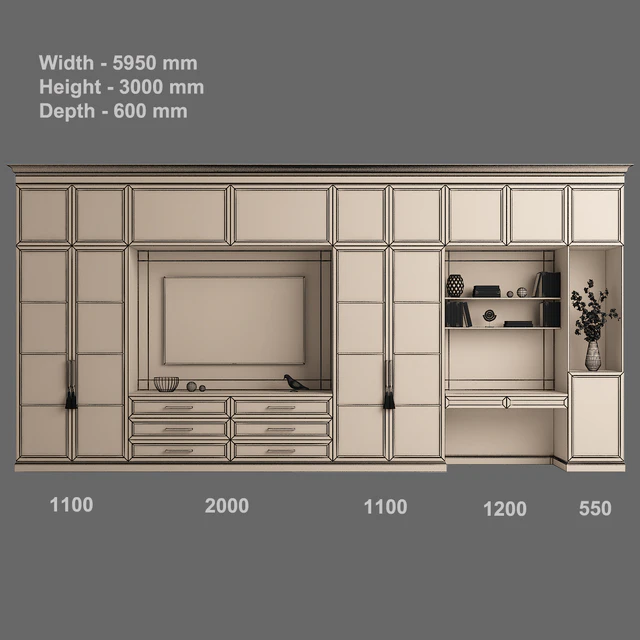 Furniture composition 48 — Descargar