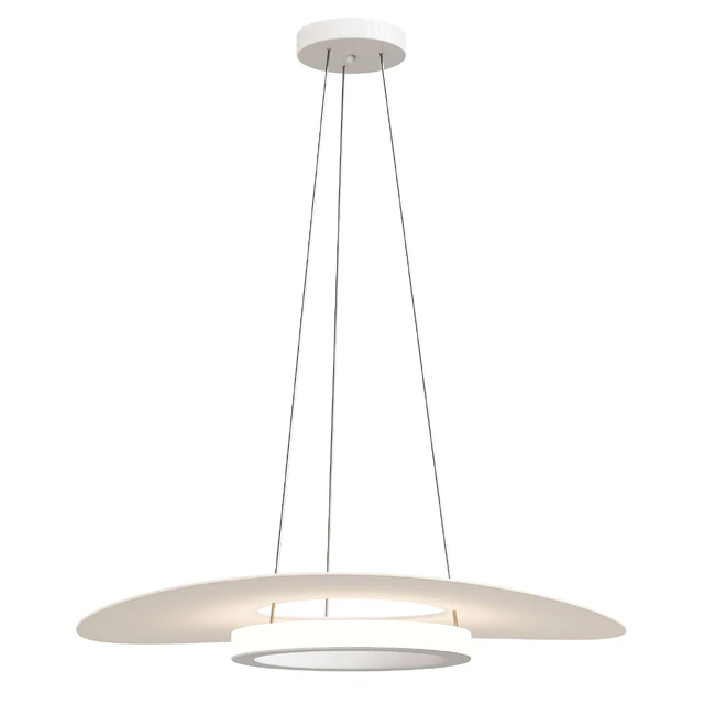 Modern Novelty Round Aluminum LED Pendant Light — Скачать
