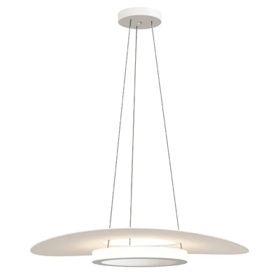 Modern Novelty Round Aluminum LED Pendant Light — Вид 1