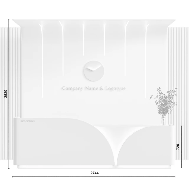 Office reception desk — Descargar