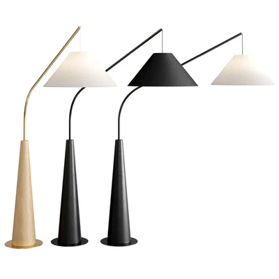 Gibson Hanging Arc Floor Lamp — View 3