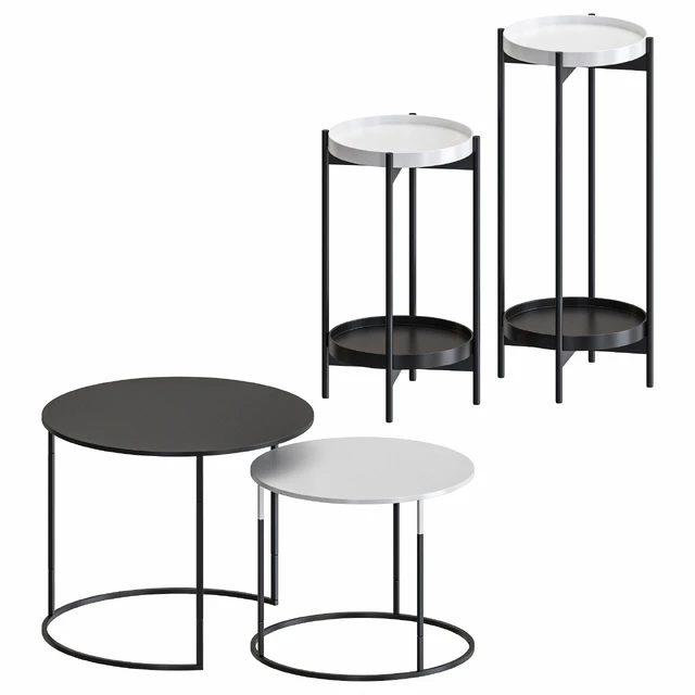 HollyHOME collection - Coffee tables set — Скачать
