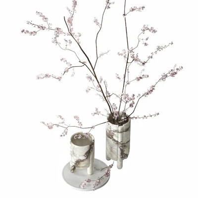 Decorative set with blossoming branches — Вид 7