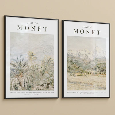 Monet Vintage Exhibition Poster P-610 — Вид 5